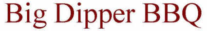 Big Dipper BBQ logo