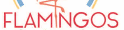 Four Flamingos logo