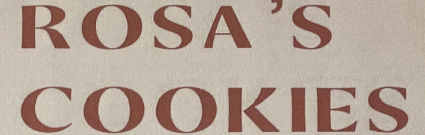 Rosa's Cookies logo