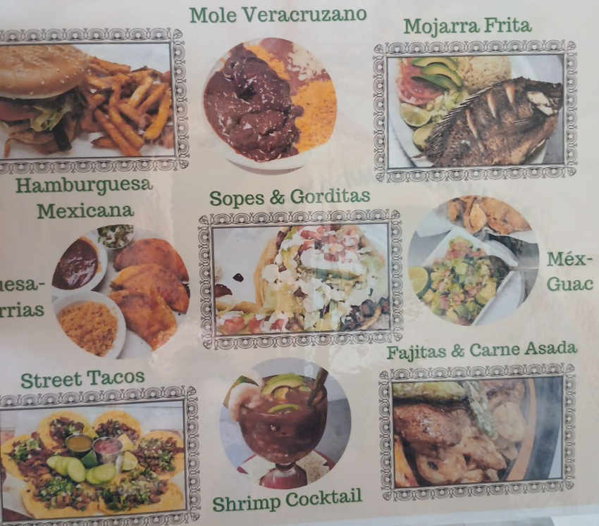 Mi Pueblito Cocina Mexicana menu page 1