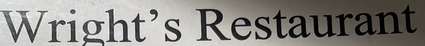 Wright's Restaurant logo