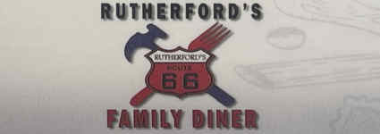 Rutherford's 66 Family Diner logo