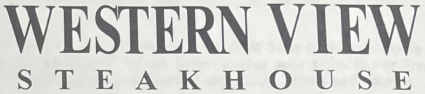 Western View Steakhouse logo