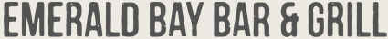Emerald Bay Bar & Grill logo