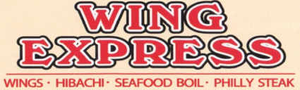 Wing Express menu page 1