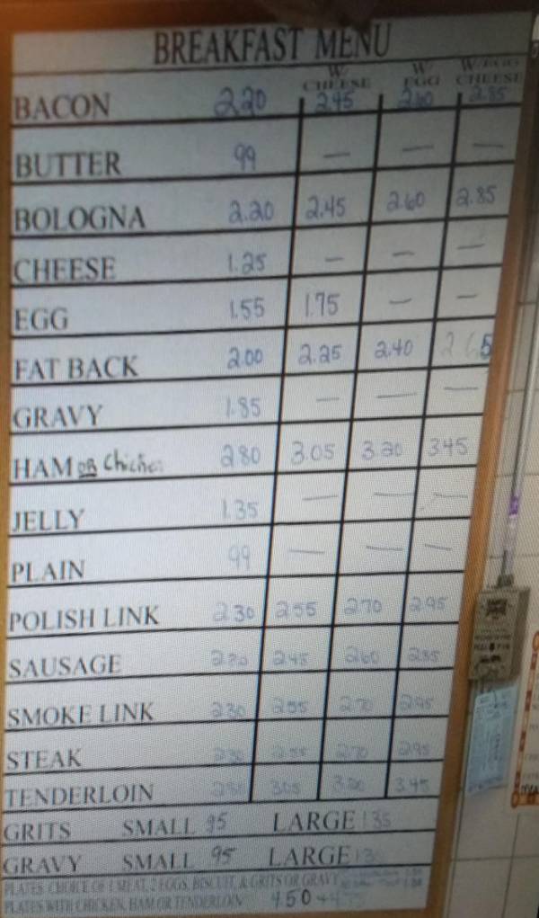 Biscuit Basket menu page 1