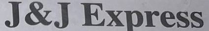 J & J Express menu page 1