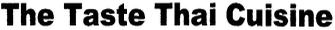 The Taste Thai Cuisine logo