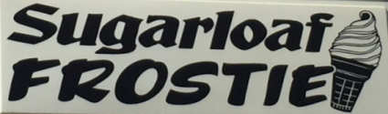 Sugarloaf Frostie menu page 1