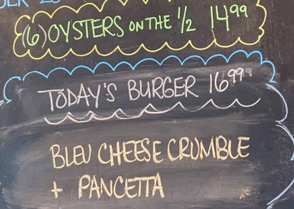 Land Ho! menu page 1