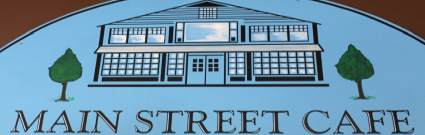 Main Street Cafe menu page 1