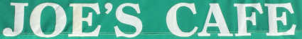 Joe's Cafe logo