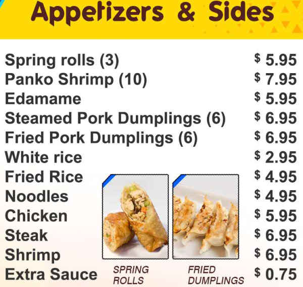 Mala Pot & Grill menu page 1