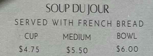 Blooming Grounds Express Coffee House menu page 1