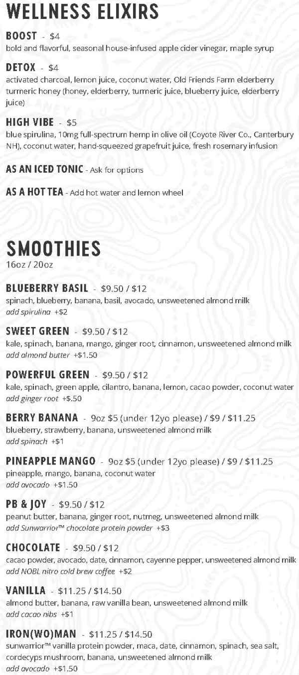 Laney & Lu menu page 1