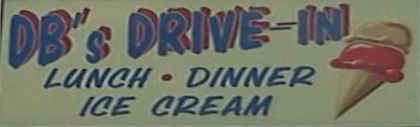 D B's Drive In logo