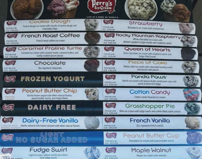 D B's Drive In menu page 1