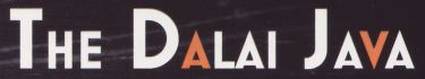 The Dalai Java menu page 1