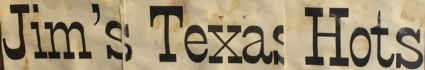 Jim's Texas Hots logo