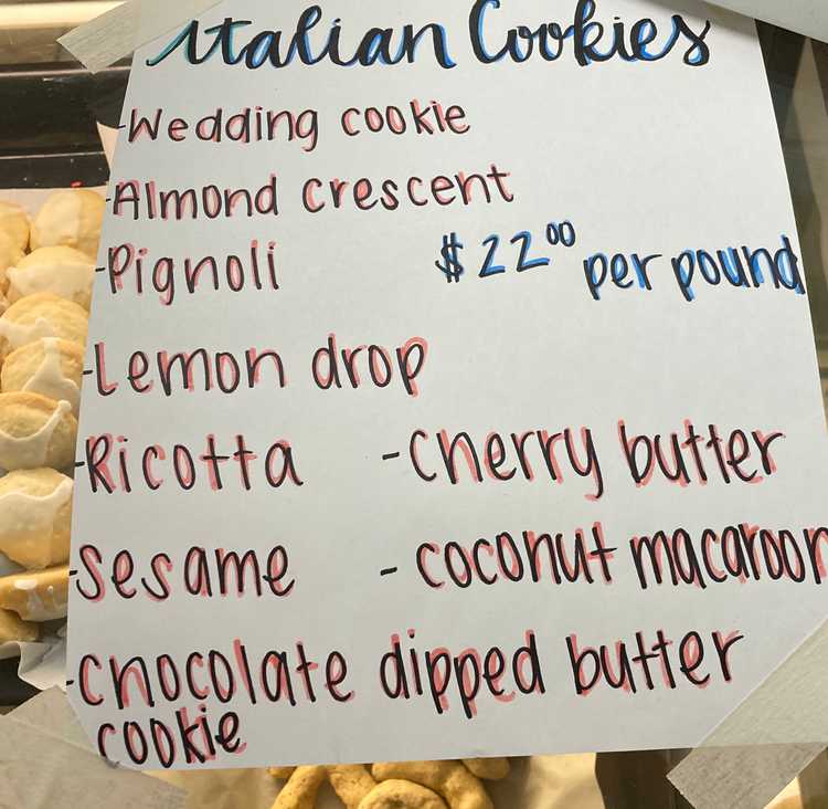 Cafe Tanino menu page 1