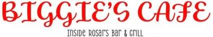 Rosar's & Biggie Cafe menu page 1