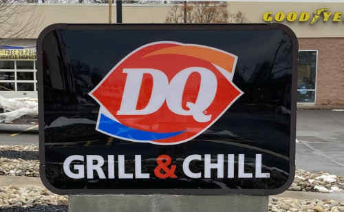 Dairy Queen menu page 1