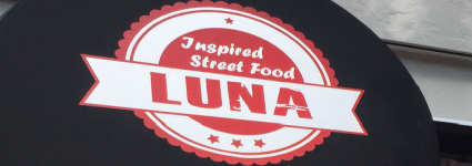Luna Inspired Street Food logo