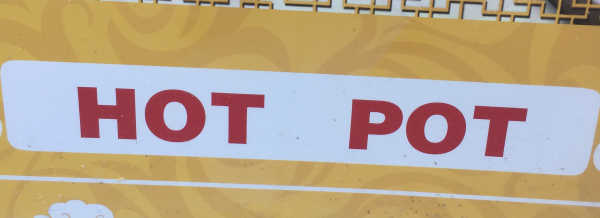 De Tasty Hot Pot menu page 1