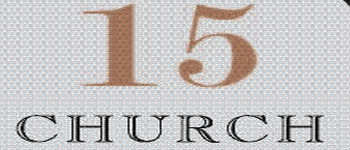 15 Church logo