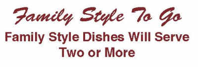 Augie's To Go menu page 1