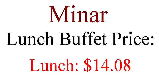 Minar menu page 1