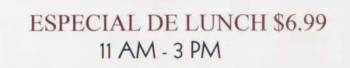 Mi Casa Restaurant menu page 1