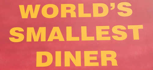 Micro Diner menu page 1