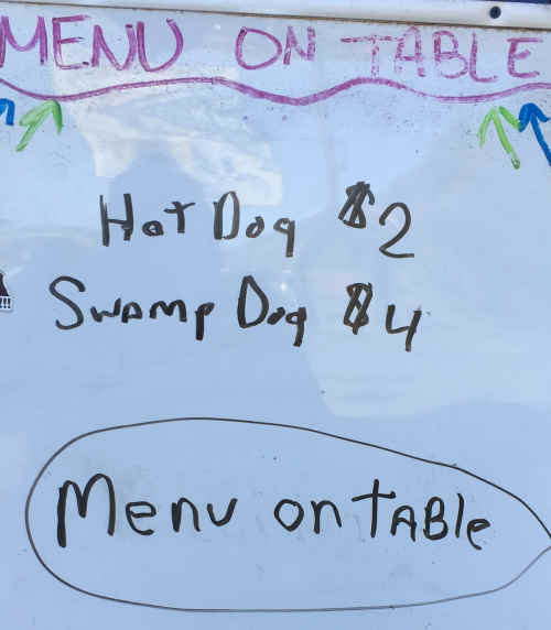 PriseBox BBQ menu page 1