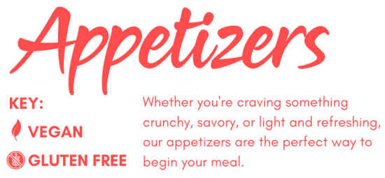 Pho Love menu page 1