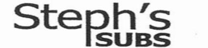 Steph's Subs logo