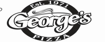 George's Pizza menu page 1