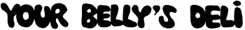 Your Belly's Deli logo
