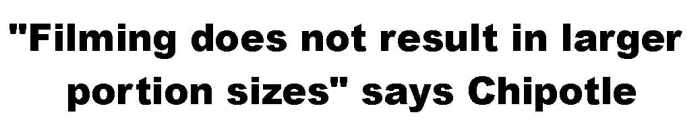 Chipotle menu page 1