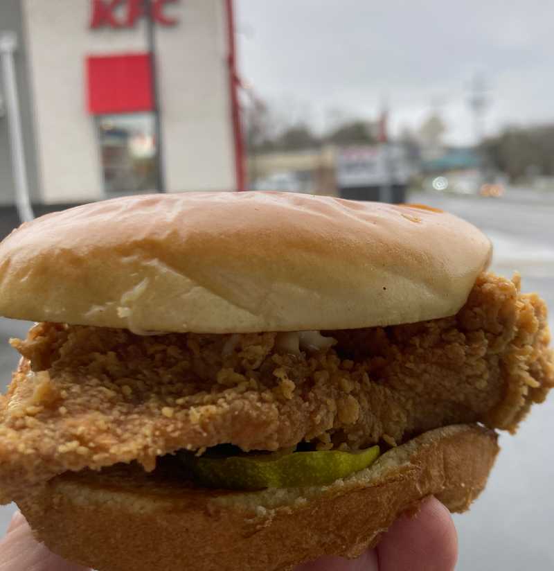 Page 3 of menu, KFC Malone, NY