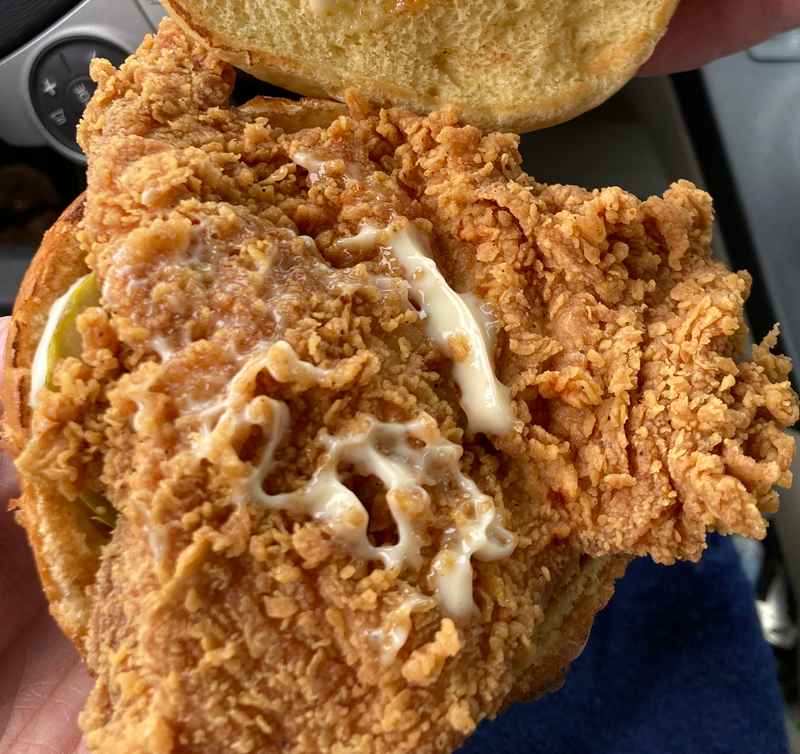 Page 4 of menu, KFC Malone, NY